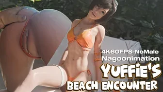 Yuffie's Beach Encounter [NoMale][Nagoonimation][4K60FPS] thumbnail