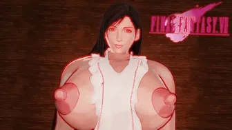Horny Tifa getting Creampied Twice - RubyX thumbnail