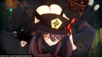 Hu Tao x Mitachurls - Commissioned by anon[JygreAnimation][4k 60fps] thumbnail