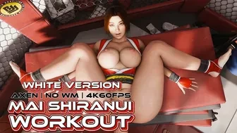 Mai Shiranui | Workout [White][AXEN][NO WM][4K60FPS] thumbnail
