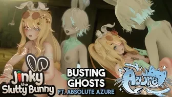 [JinkyVR] Slutty Bunny vlogs in an abandoned building and gets FUCKED by a GHOST thumbnail