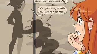 Nami and Robin Threesome [Motion Comic] [spanish subbed] thumbnail