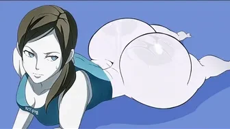 Wii Fit Trainer's Fat Ass cheeks thumbnail