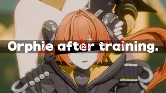 Orphie after training. thumbnail