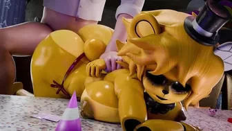 golden freddy doggystyle position Animation [BabyMoonart] thumbnail