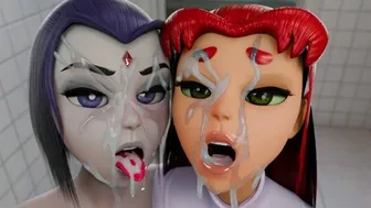 Starfire sloppy blowjob (preview) thumbnail