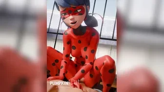Ladybug meets a fan thumbnail