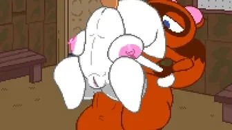 Tom trying out his lucky cat thumbnail