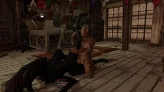 female yautja dominates a xeno queen (V1) thumbnail