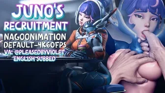 Juno Overwatch Creampie Recruitment: Busty 3D Hentai by Nagoonimation thumbnail