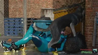 Samus Aran Bestiality Blowjob Break Metroid 3D thumbnail