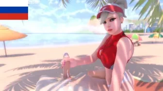 [Rus sub] mercy beach emergency thumbnail