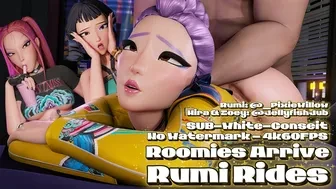 Rumi Rides, Roomies Arrive [SUB][White][Conseit][NO WM][4K60FPS] thumbnail