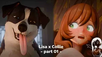 Lisa x Collie - Part 01 - darkBleed - Genshin Impact thumbnail
