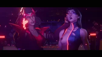 Psylocke x Scarlet Witch Christmas thumbnail