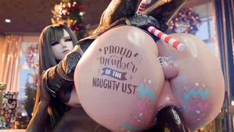 Riding The Naughty List [FUTA][NO WM][TDonTran][4K60FPS] thumbnail