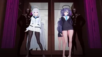 Changing room Noa and Yuuka thumbnail