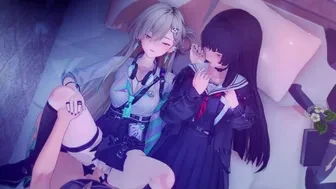 Lynae and Chisa Playing With Dady Ether wuthering waves thumbnail