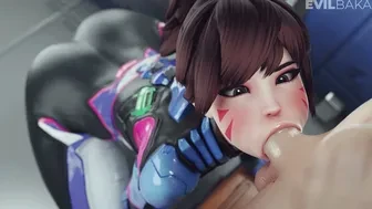 D.Va - Meka Debt [White][Evilbaka][4K60FPS] thumbnail