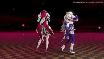 Hyacine & Theresa ❤ HimeHina V【MMD】 thumbnail