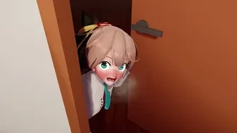 Kazagumo Mating with dog In Her Room thumbnail