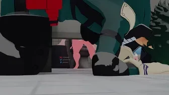 uraraka being fucked in the bathroom while Deku records it thumbnail