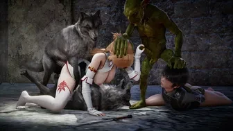 That Time When Yuuki Asuna Got Defeated (Dogs Version) thumbnail