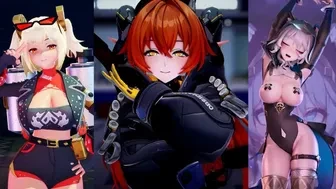 BLACKPINK - JUMP - ft. Orphie, Burnice, Miku, Cipher, Tingyun. ERO-DANCE [PMV] thumbnail