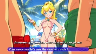 (Sub Esp) A Peachy Pool Party. thumbnail