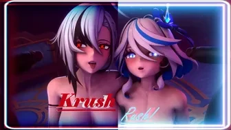 『 KRUSH RUSH! 』|| Furina and Arlecchino pmv thumbnail