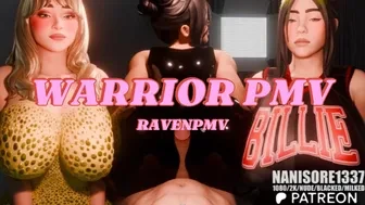 WARRIOR PMV/HMV - SABRINA/KIM/BILLIE (clothed) thumbnail