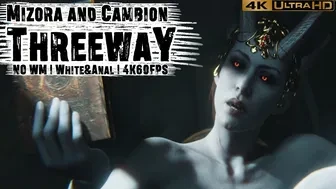 Mizora and Cambion Threeway [NO WM][White&Anal][4K60FPS] thumbnail