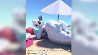 Beach Booty Jiggle YCH [DCD] thumbnail