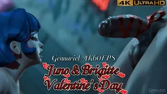 Juno & Brigitte Valentine's Day [Gennariel][4K60FPS] thumbnail