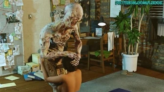Jill Valentine Chose to pleasure a Palehead zombie and then became its concubine thumbnail