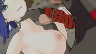 Yelan Kafka Charlotte X Hilichurls 60fps thumbnail