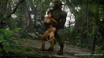 Lara And Werewolf [Mattdarey91SFM] thumbnail