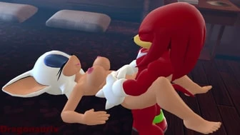 Knuckles and Rouge sex in motel thumbnail