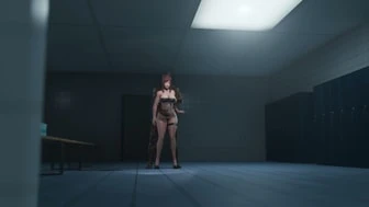 Primrose changing room NTR (Short Black) thumbnail
