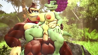 Donkey Kong and Kalypso Sex in The Forest thumbnail