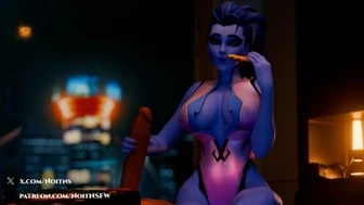 Widowmaker gives a Delivery Boy a Tip (NoitNS) thumbnail