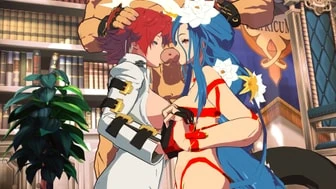 My wife and daughter sucked my cock together（guilty gear） thumbnail