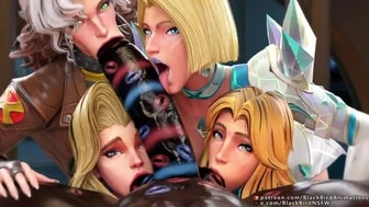 Nightbirdsnfw's Marvel rivals: Emma, Sue, Rouge & Dagger Deppthroat Big Black Cock thumbnail