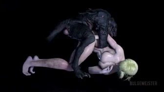 Little Monster Fucks Samus [Bulgemeister] [NO SOUND] thumbnail