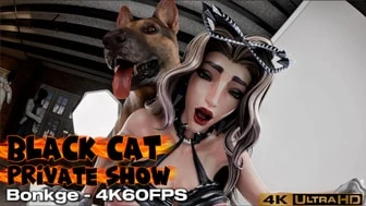 Black Cat - Private Show [Bonkge][4K60FPS] thumbnail