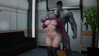 Ada wong gets fucked behind by Mr X thumbnail