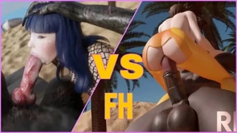 Horse vs Wolf! FAP HERO | T0RTELLIN0 thumbnail