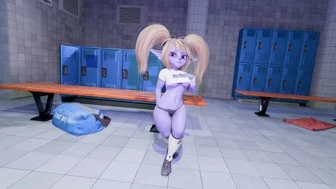 I arrive early at the locker shower thumbnail
