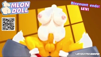 Tails fucking with a Mannequin Mlon Doll thumbnail