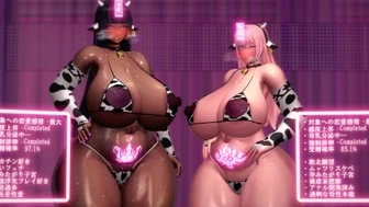 Two Females in Heat, Just Swaying Their Hips thumbnail